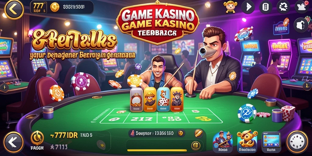 Tampilan gameplay menarik dari 777IDR di layar smartphone.