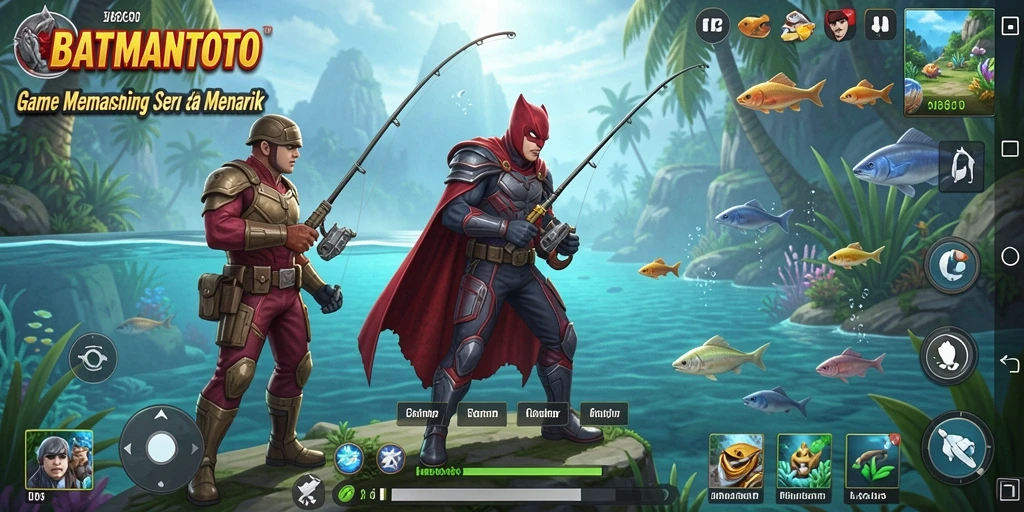 Tangkapan ikan yang mengesankan dalam gameplay BATMANTOTO.
