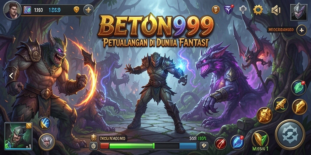 Tampilan menakjubkan dari gameplay BETON999 yang penuh petualangan.