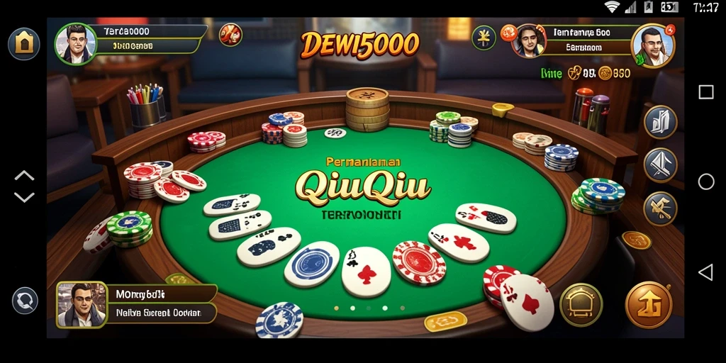 Gameplay seru DEWI5000 QiuQiu dengan teman-teman.