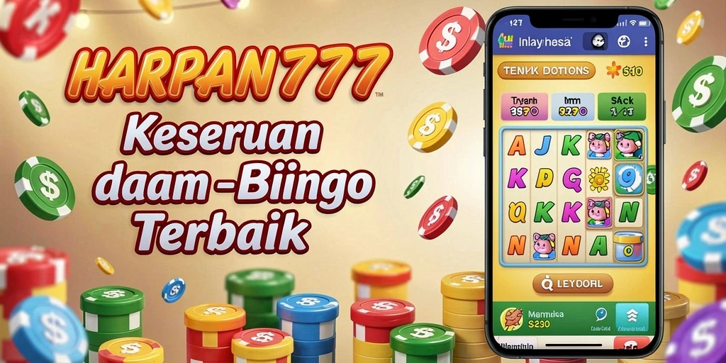 Screenshot gameplay HARAPAN777 yang menampilkan keseruan bermain Bingo.