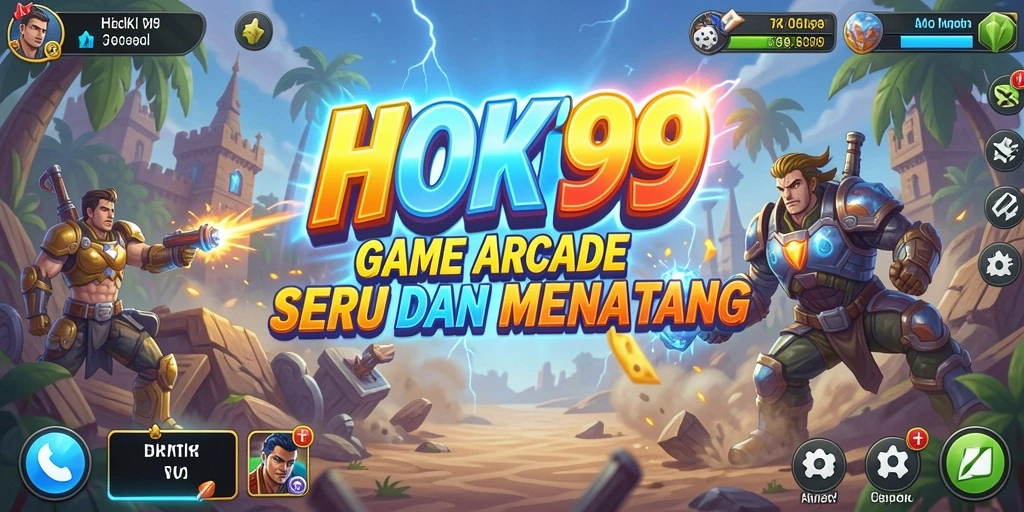 Screenshot HOKI99 menampilkan gameplay Arcade yang seru dan penuh tantangan.
