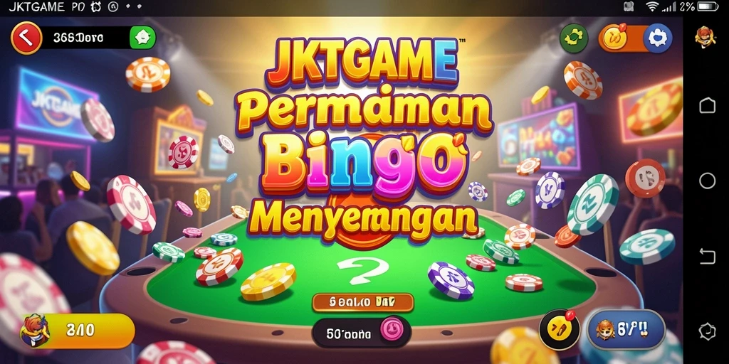Tampilan gameplay menarik dari JKTGAME Bingo.