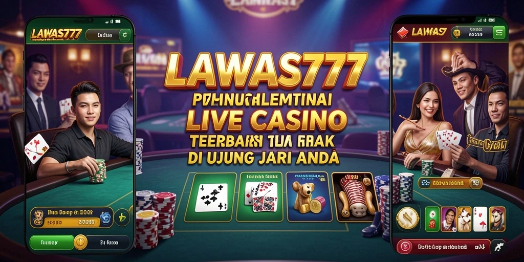 Tampilan gameplay Live Casino LAWAS777 yang menarik dan interaktif.