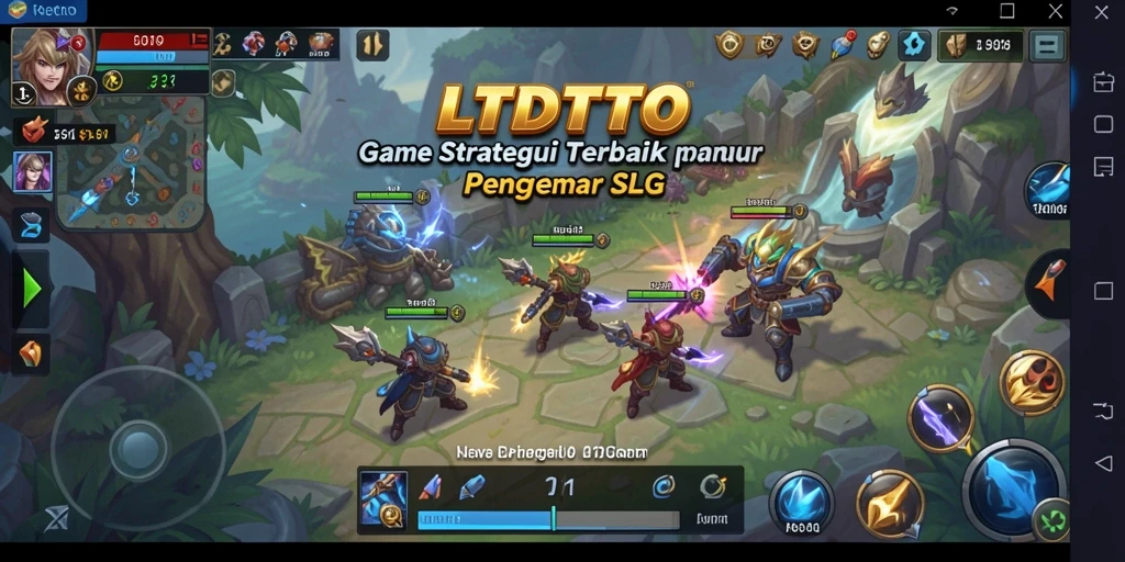 Tangkapan layar menampilkan pertempuran seru dalam LTDTOTO dengan strategi mendalam.