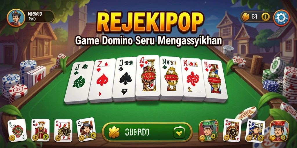 Tampilan gameplay seru dan menantang dalam REJEKIPOP.