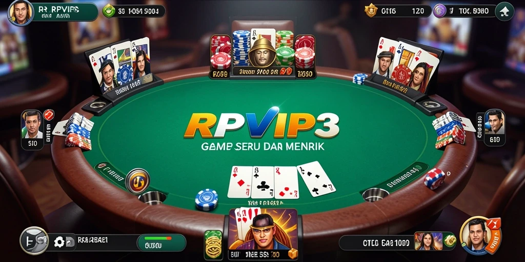 Tampilan gameplay seru dan menarik dari RPVIP3.