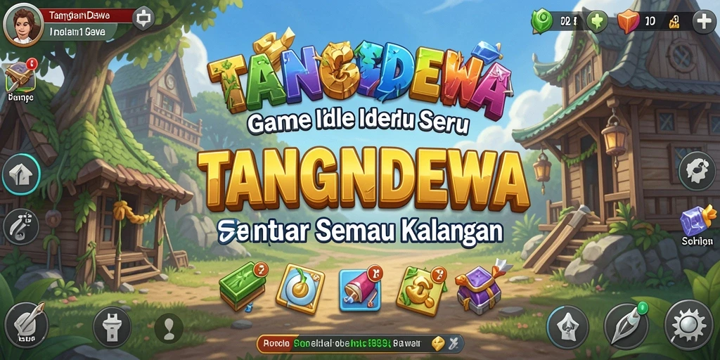 Tampilan gameplay TANGANDEWA yang menarik dan menghibur.